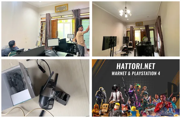 Jasa pemasangan CCTV dan instalasi warnet lengkap